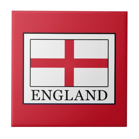 England Fliese (Vorderseite)