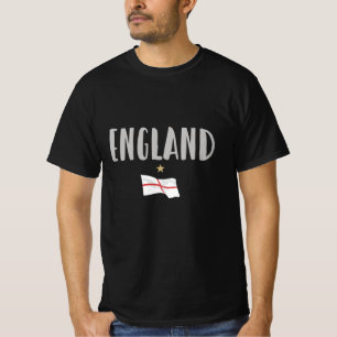 England Football Fan Shirt Englische Flagge