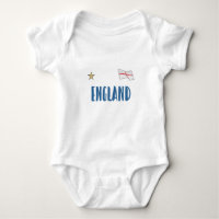 England Football Fan Shirt Englische Flagge