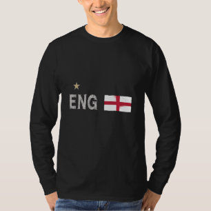 England Football Fan Shirt Englische Flagge