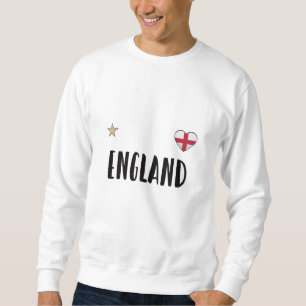 England Football Fan Shirt Englische Flagge