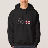 England Football Fan Shirt Englische Flagge (Vorderseite)