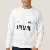 England Football Fan Shirt Englische Flagge (Vorderseite)