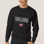 England Football Fan Shirt Englische Flagge (Vorderseite)