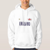 England Football Fan Shirt Englische Flagge (Vorderseite)