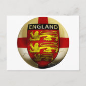 England Football Postkarte (Vorderseite)