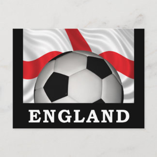 England Football Postkarte