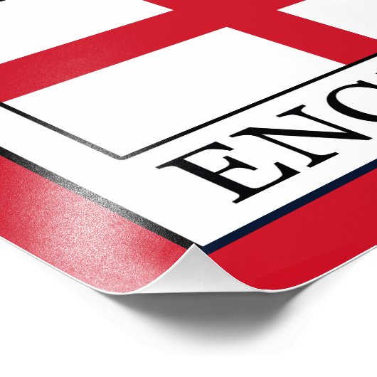 England Fotodruck (Ecke)