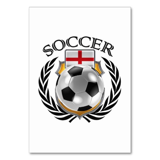 England Fußball 2016 Fangerät Tischnummer (Rückseite)