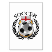 England Fußball 2016 Fangerät Tischnummer (Vorderseite)