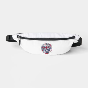 England Fußball 2026 Fußball Fett Land Typografie Bauchtasche