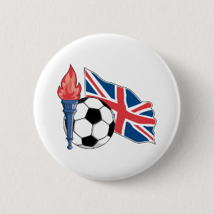 England-Fußball Button