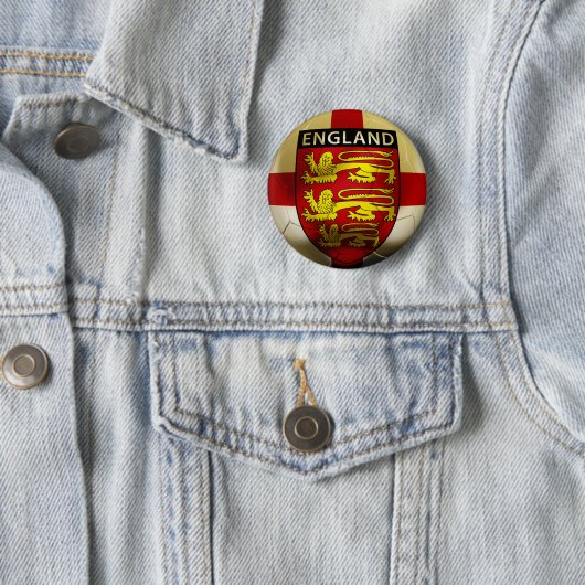 England-Fußball Button (Beispiel)