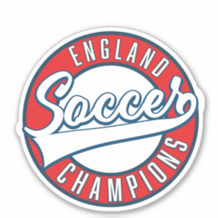 England Fußball Champions Logo Aufkleber