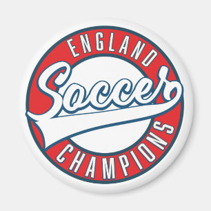 England Fußball Champions Logo Magnet