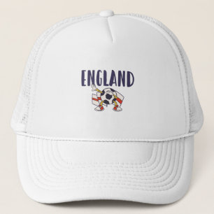 England Fußball Fan-Shirt Englische Flagge Truckerkappe