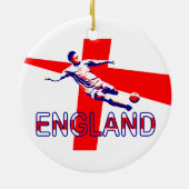 England-Fußball-Fußball #5 Keramikornament (Hinten)
