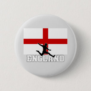 England Fußball-Fußballnationalmannschaft Button