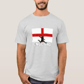 England Fußball-Fußballnationalmannschaft T-Shirt (Vorderseite)