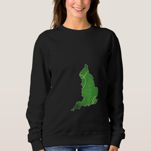 England Fußball Gericht Sweatshirt (Vorderseite)