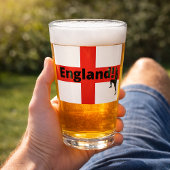 England Fußball Glas