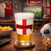 England Fußball Glas