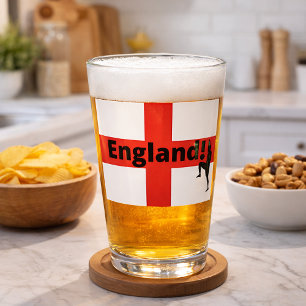 England Fußball  Glas