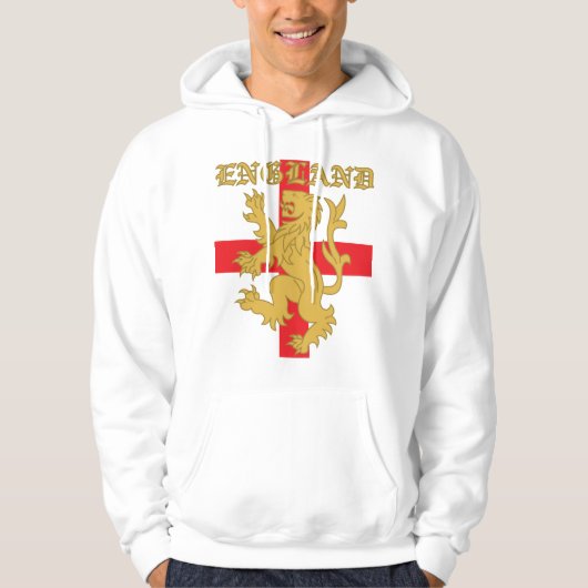 England-Fußball Hoodie (Vorderseite)