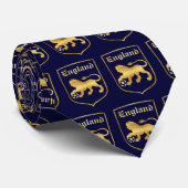 England-Fußball Krawatte (Gerollt)