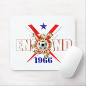 England-Fußball Mousepad 1966 (Mit Mouse)