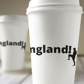 England Fußball Pappbecher