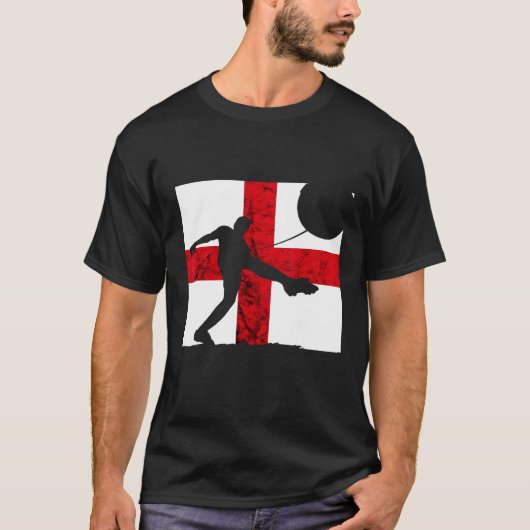England Fußball Rugby Team St George's Cross Engla T-Shirt (Vorderseite)