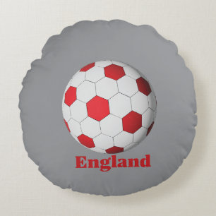 England Fußball Rundes Kissen