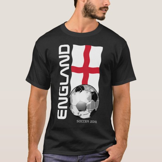 England-Fußball-T - Shirt (Vorderseite)