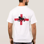 England-Fußball T-Shirt (Rückseite)
