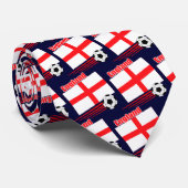 England Fußball-Team Krawatte (Gerollt)