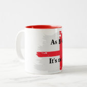 England Fußball Zitat Nr. 41 Tasse (Vorderseite Links)