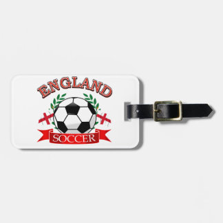 England-Fußballentwürfe Gepäckanhänger