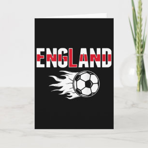 England Fußballfans Jersey - Englische Flagge Fußl Karte