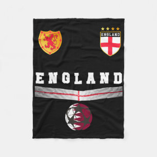 England Fußballfans Trikot Englische Flagge Fußll Fleecedecke