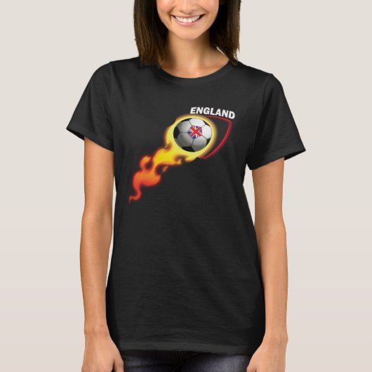 England Fußballspieler für England Fußballfans T-Shirt (Vorderseite)