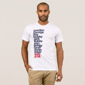 England-Geist von Weiß 66 T-Shirt (Vorne ganz)