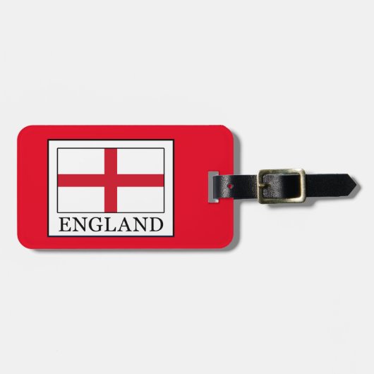 England Gepäckanhänger (Vorderseite horizontal)