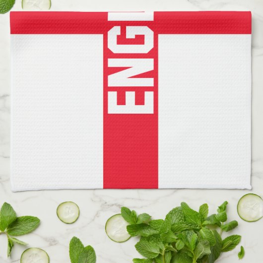 England Geschirrtuch (Gefaltet)