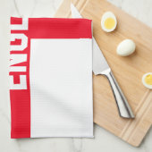 England Geschirrtuch (Viertel Falte)