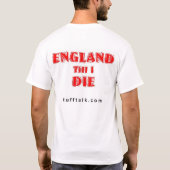 England GLÜCKLICH T-Shirt (Rückseite)