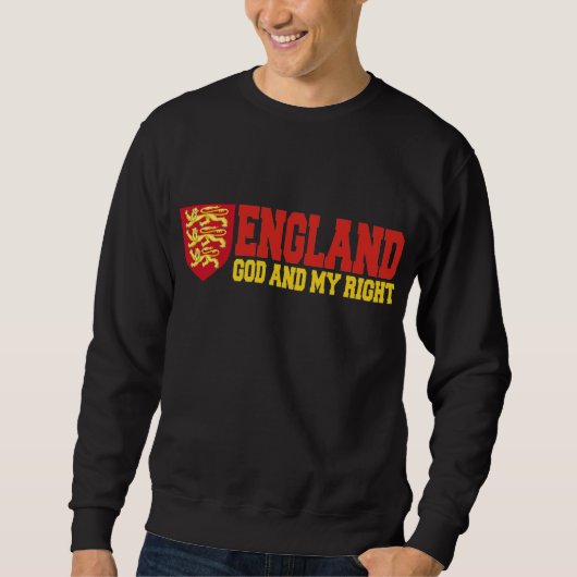 England: Gott und mein Recht Sweatshirt (Vorderseite)