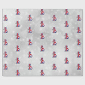 England Großbritannien Britische Karte Geschenkpapier (Flach)