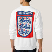 England International Football club badge T-Shirt Sweatshirt (Rückseite)