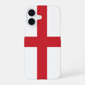 England iPhone 16 Hülle (Rückseite)